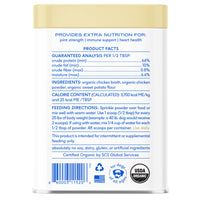 Organic Chicken Bone Broth Powder, Grain-Free Food Topper