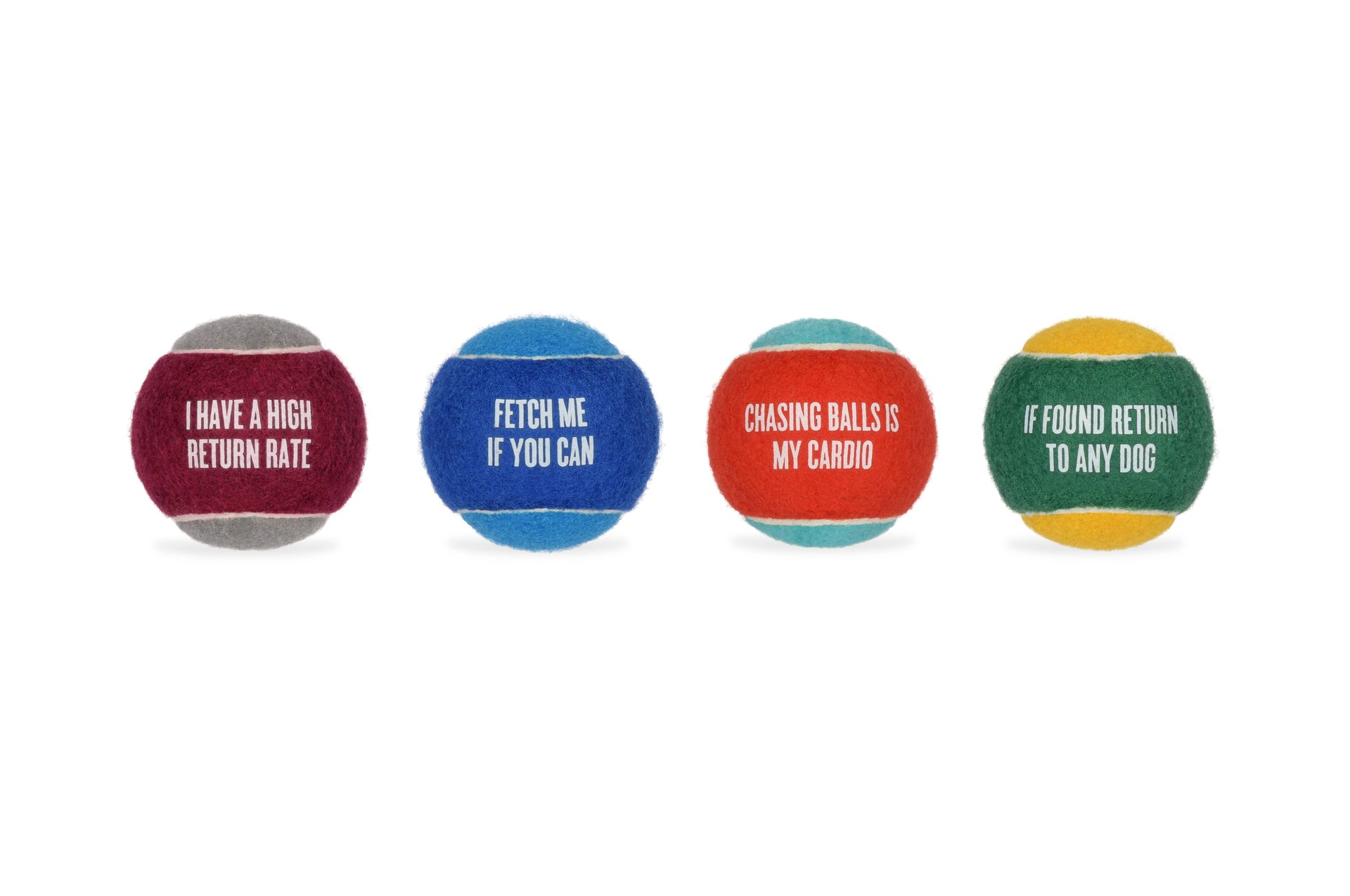 P.L.A.Y. | Tennis Ball 4 Pack