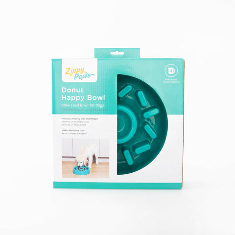 Pet Palette Distribution - ZippyPaws Happy Bowls -Donut