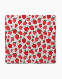 Geometry | Strawberry Sniff Plush Towel