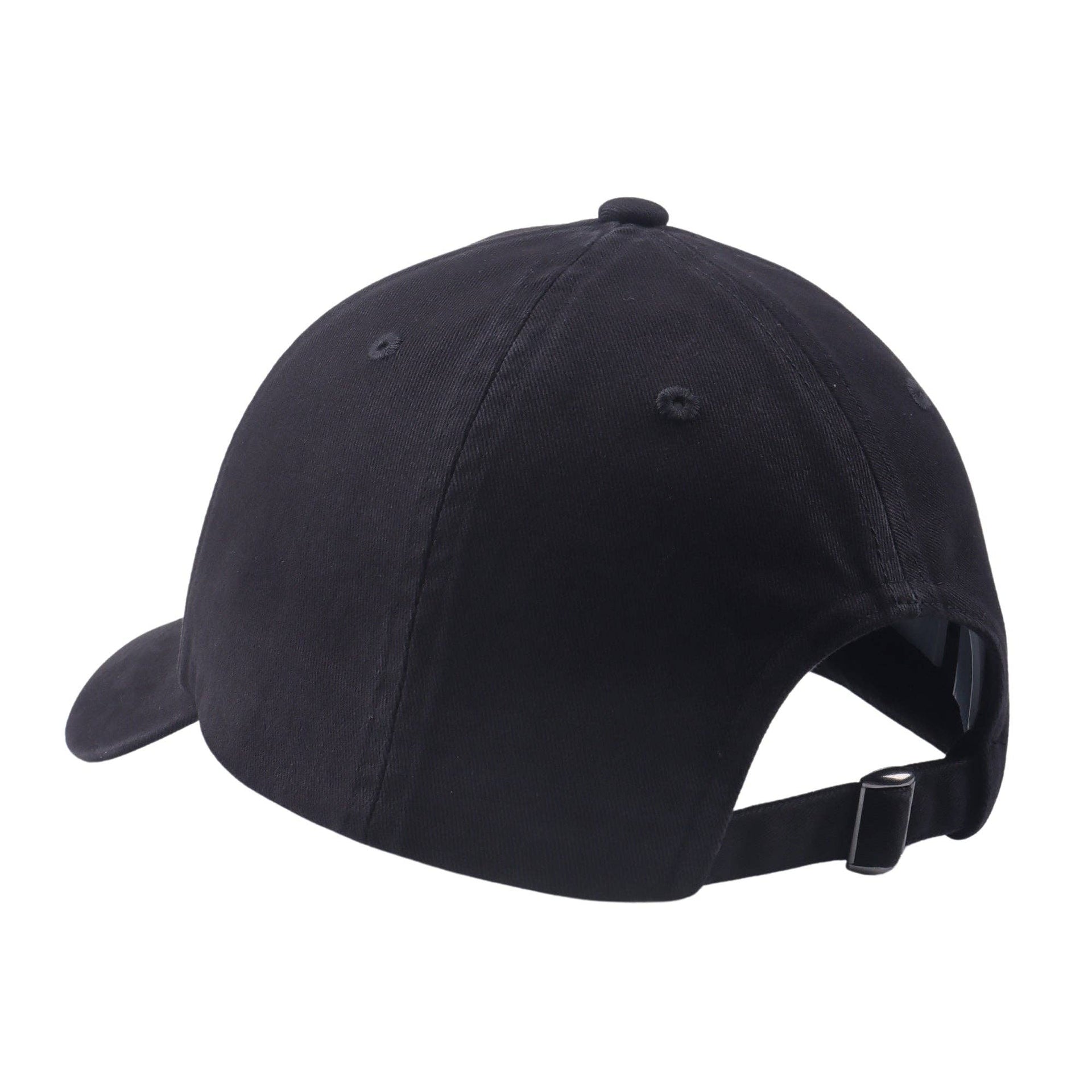HATPHILE Dog Person hat worn by person showing embroidered text detail and cotton twill construction.