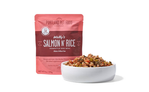 Portland Pet Food | Wally's Salmon N' Rice Meal