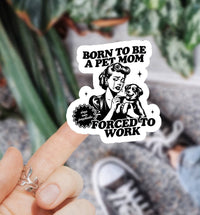 Dog Lover Funny Sticker