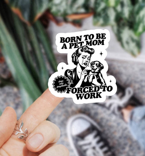 Dog Lover Funny Sticker