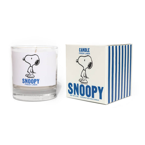 Three Potato Four - 3P4 x Peanuts® Candle - Classic Snoopy (Fresh Linen)