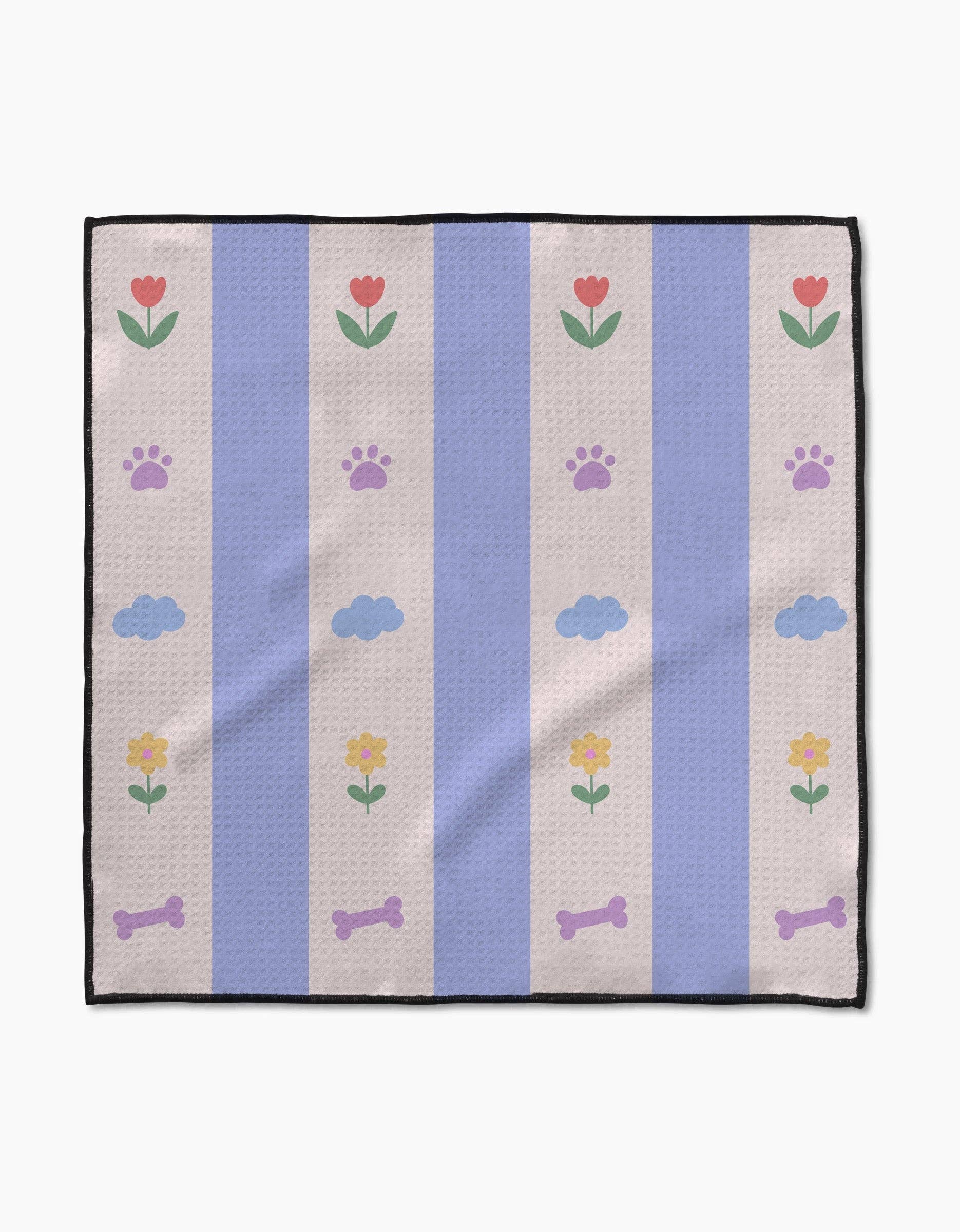 Geometry | Wagging Blooms Paw Towel