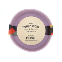 ADC Houndstone & Co. silicone dog bowl shown from a side angle highlighting its flexible, durable construction.
