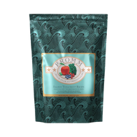Dog Dish Fromm Salmon Tunachovy dry cat food 4lb bag with teal wave pattern and gold label