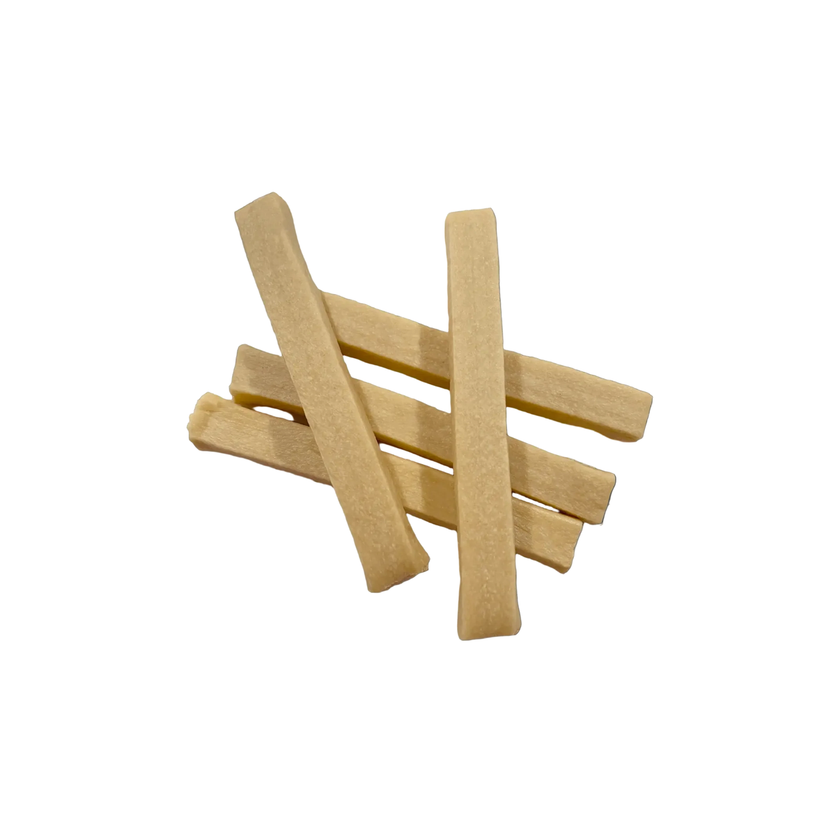 Dog Dish Himalayan yogurt sticks for dogs, soft coconut-based treats for digestive health on a white background