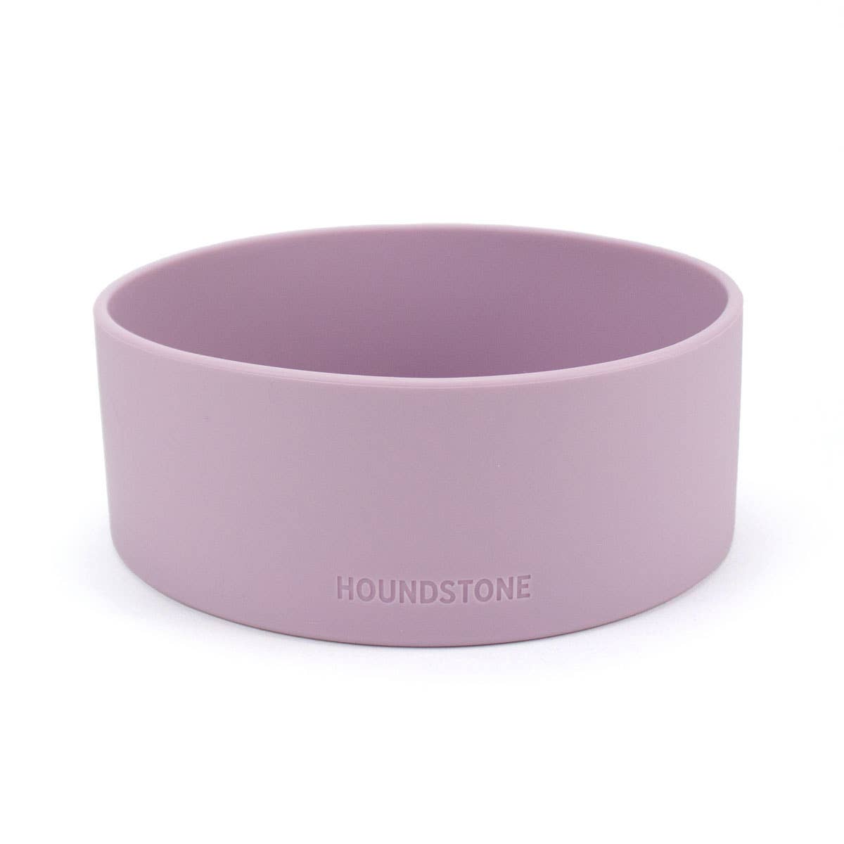 ADC Houndstone & Co. silicone dog bowl shown from a side angle highlighting its flexible, durable construction.