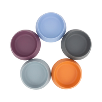 ADC Houndstone & Co. silicone cat and teacup dog bowl shown in a clean primary product shot.