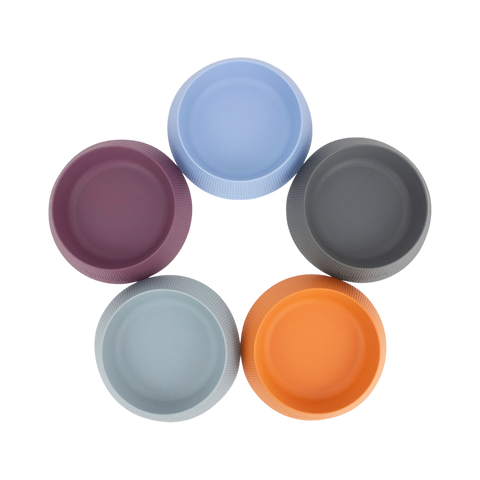 ADC Houndstone & Co. silicone cat and teacup dog bowl shown in a clean primary product shot.