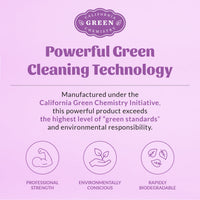 Dog Dish Skout's Honor cat litter box deodorizer infographic highlighting green chemistry and eco-friendly benefits.