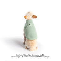 Gooby Everyday Fleece Vest displayed in a detailed view highlighting its cozy fabric texture and construction.