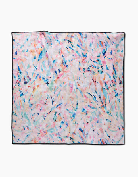 Geometry | Abstract Jungle Dog Towel