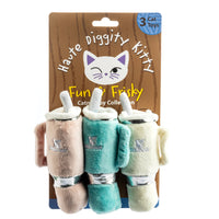 Snuggly Cup 3-Pack Organic Catnip Toy