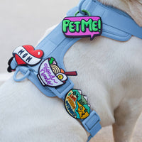 Jiby Dog Crew Pet Me Jiby Dog Charm shown from an alternate angle highlighting its design details.