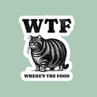 Cat WTF Sticker