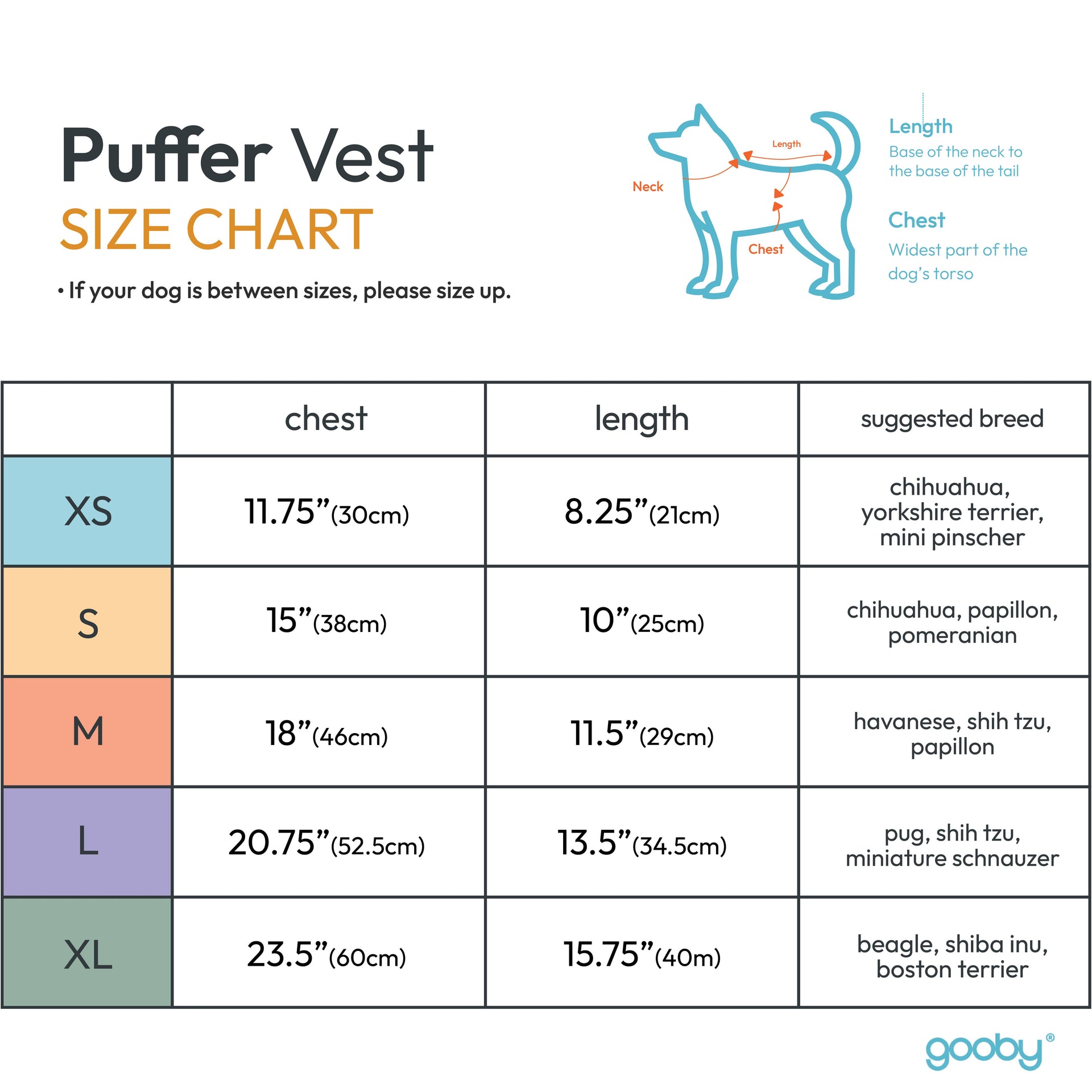 Gooby | Puffer Vest | Pumpkin