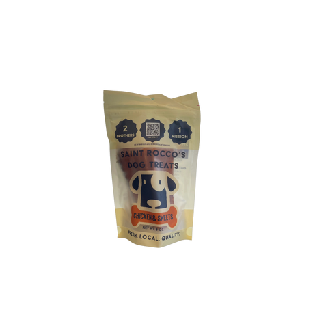 Saint Rocco's Treats |  Chicken & Sweets 8oz
