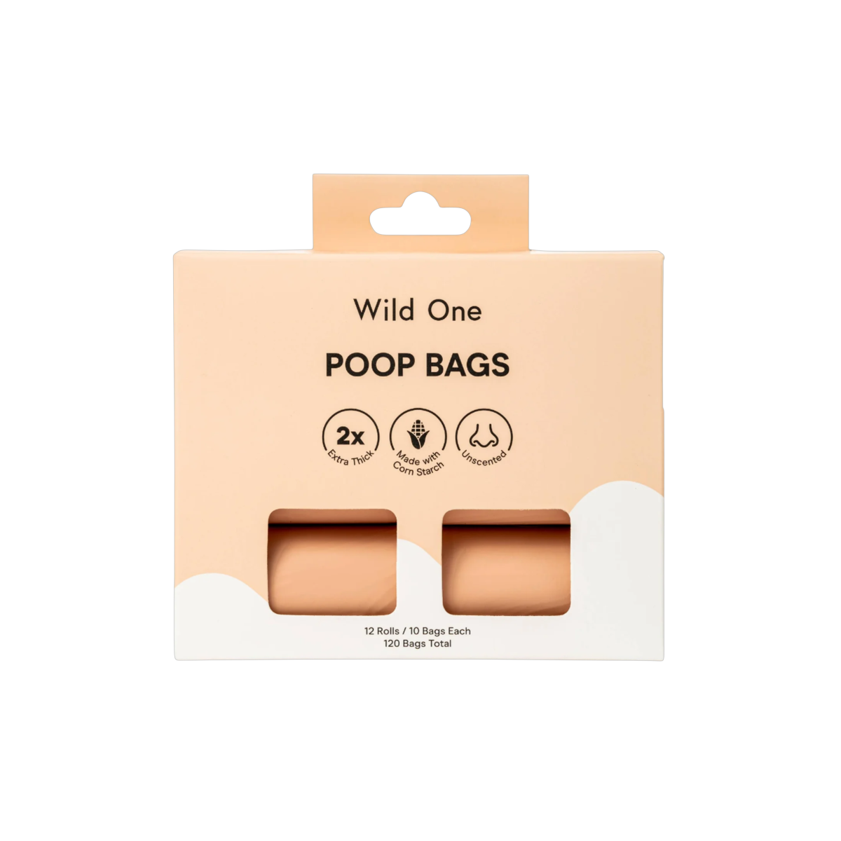Wild One | Eco-Friendly Poop Bags | 12 Rolls (120 bags)
