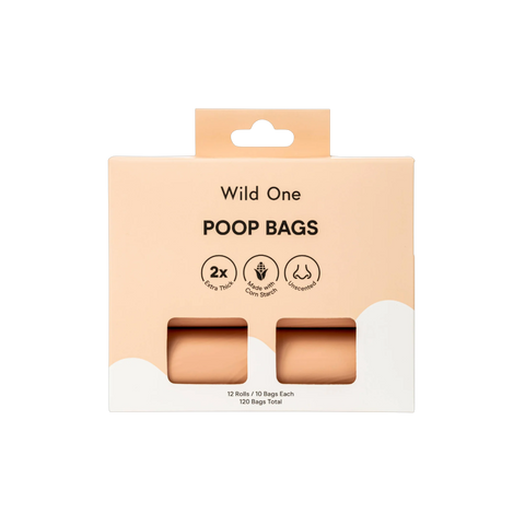 Wild One | Eco-Friendly Poop Bags | 12 Rolls (120 bags)