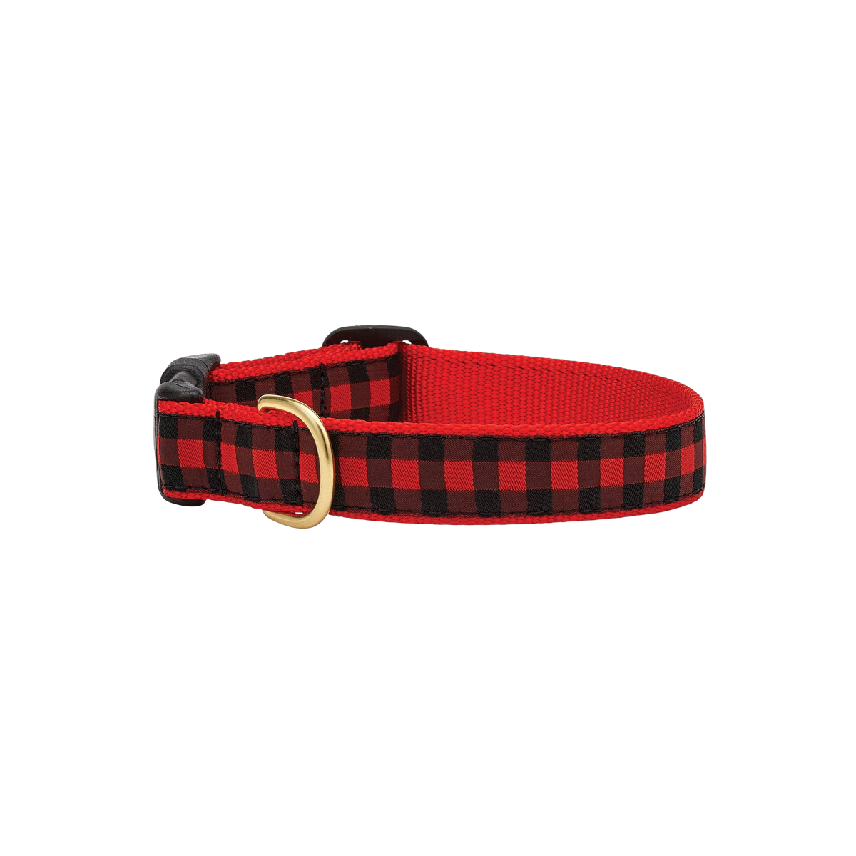 Buffalo Check Dog Collar