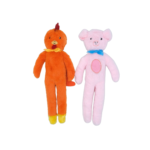 ZippyPaws | Fluffy Peltz Chicken and Pig