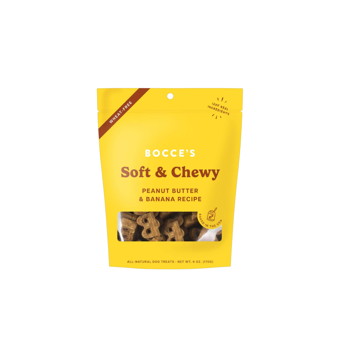 Bocce's Bakery | Soft & Chewy | PB & Banana