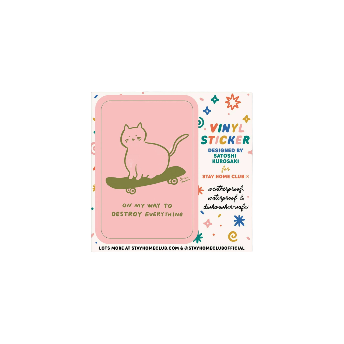 Sticker | Sk8 Cat