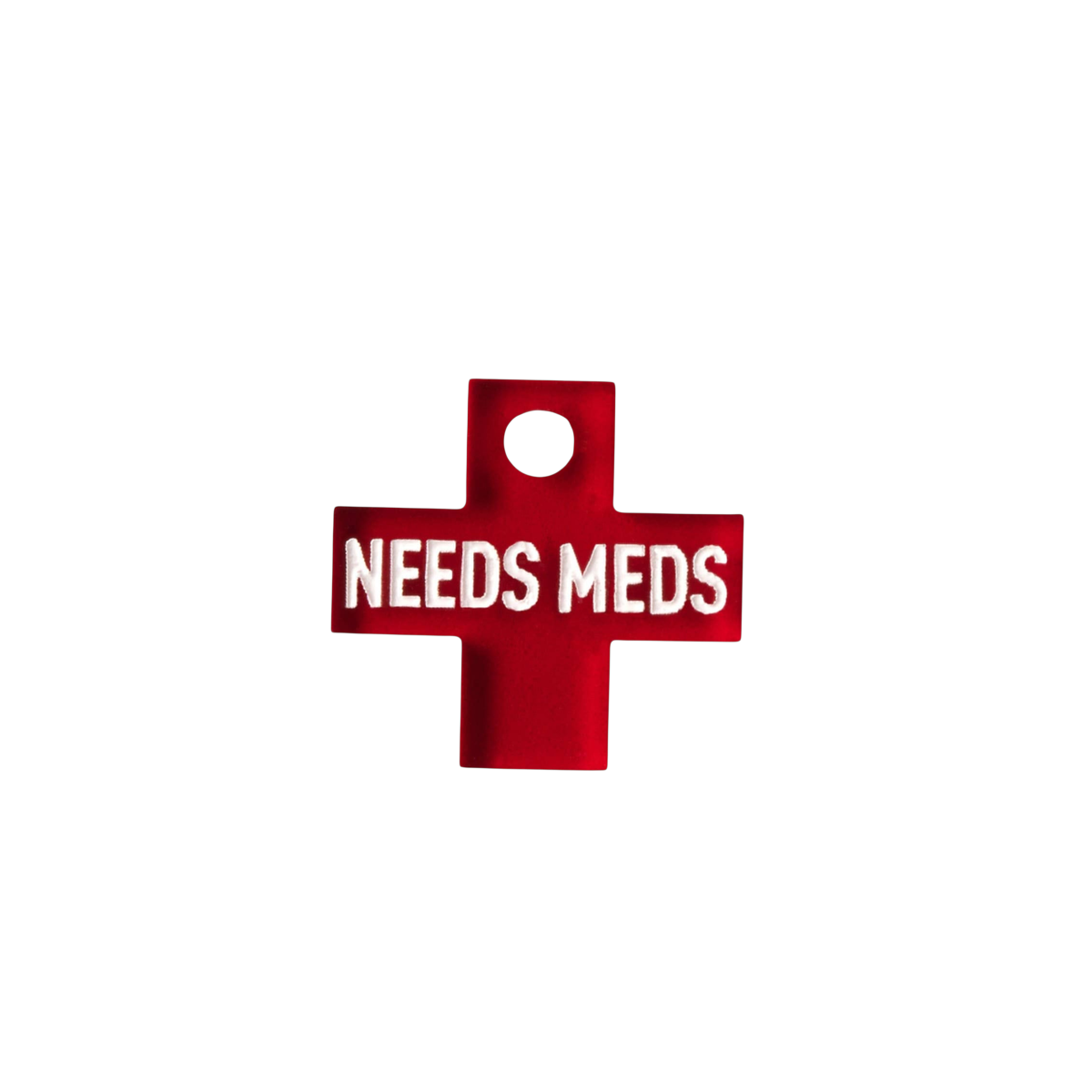 Needs Meds Collar Tag