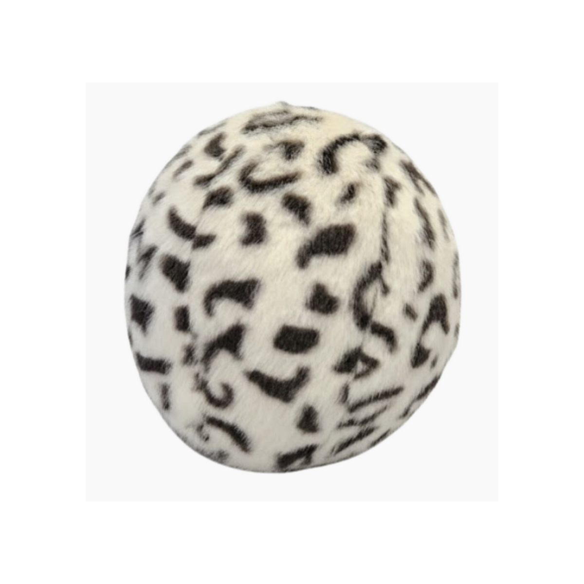 Fluff & Tuff | Snow Leopard Ball (Squeakerless)