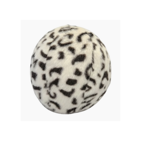 Fluff & Tuff | Snow Leopard Ball (Squeakerless)