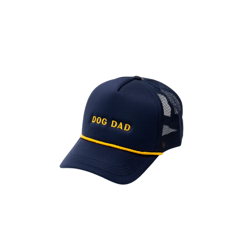Navy Dog Dad Trucker Hat