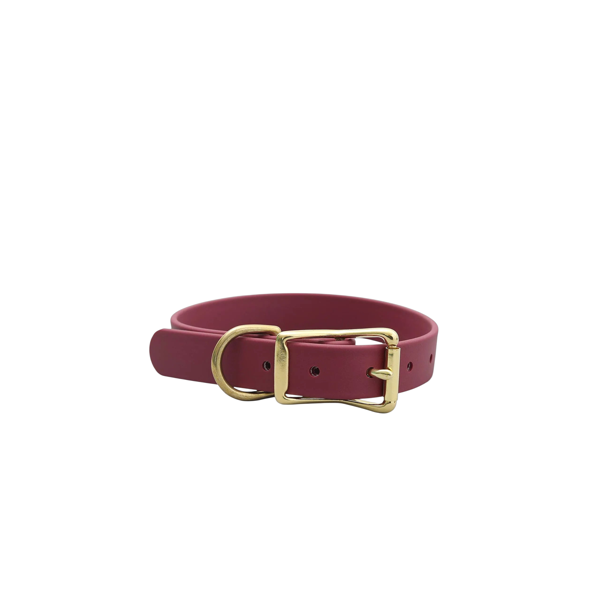 Mimi Green | Collar & Leash | Wine
