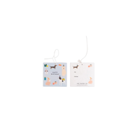 Dog Birthday Gift Tag
