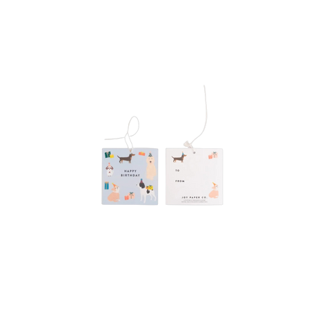 Dog Birthday Gift Tag