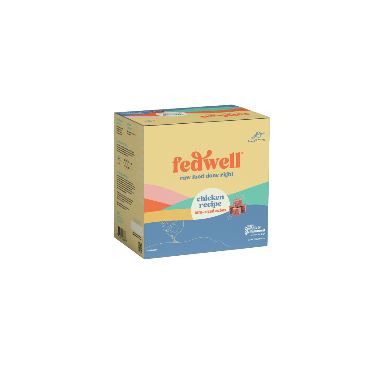 Fedwell | Cubes | Chicken