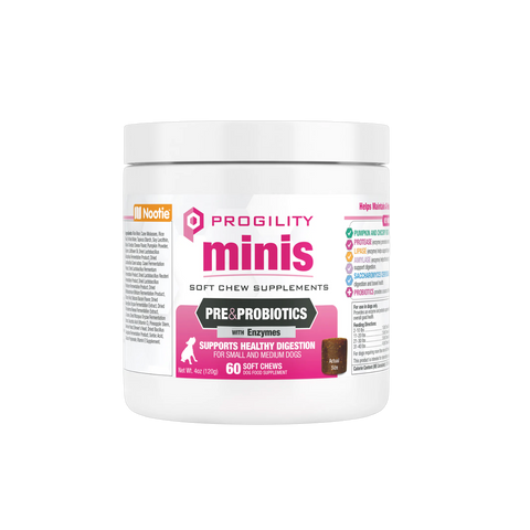 Nootie | Progility | Mini Pre & Probiotic Soft Chew 60ct
