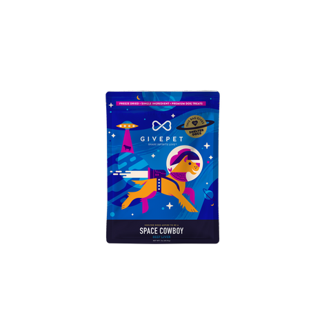 GivePet | Freeze-Dried | Space Cowboy Beef Liver Treats