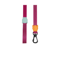 Zee.Dog NOX Sidus dog leash displayed against a clean background highlighting its reflective design.