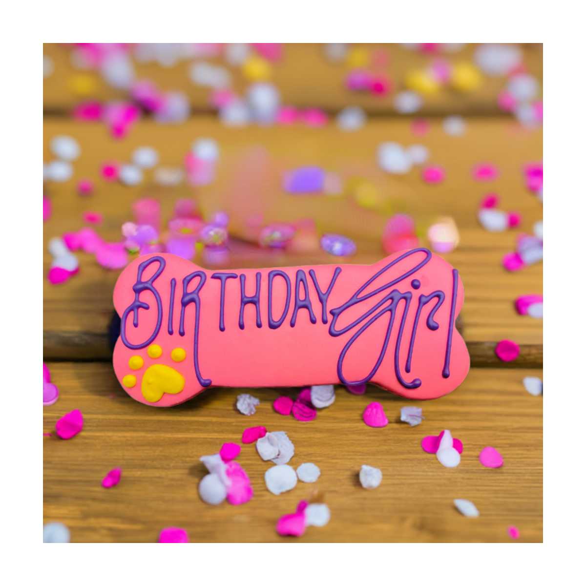 Fetch! Treats | 6" Dog Cookie | Birthday Girl