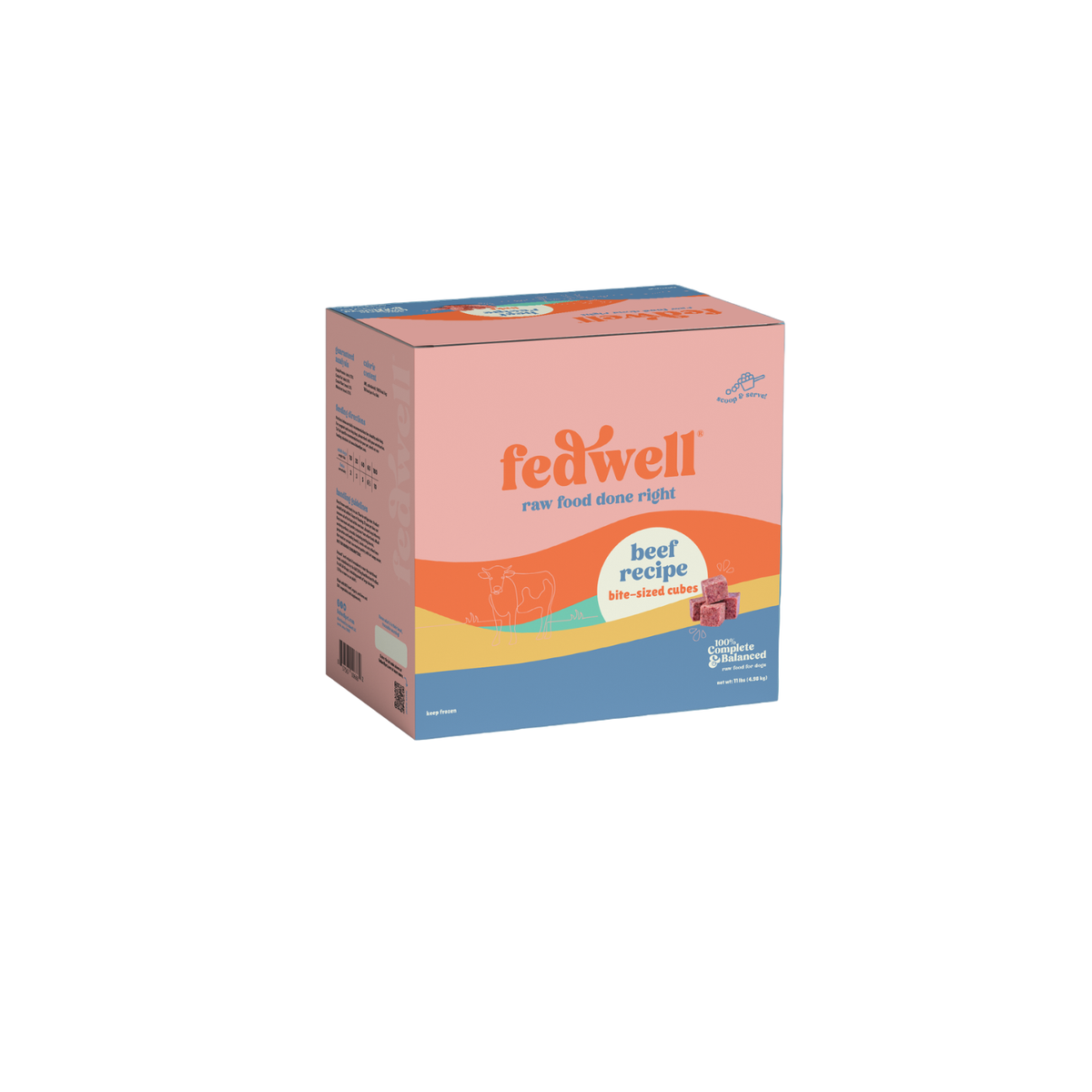 Fedwell | Cubes | Beef