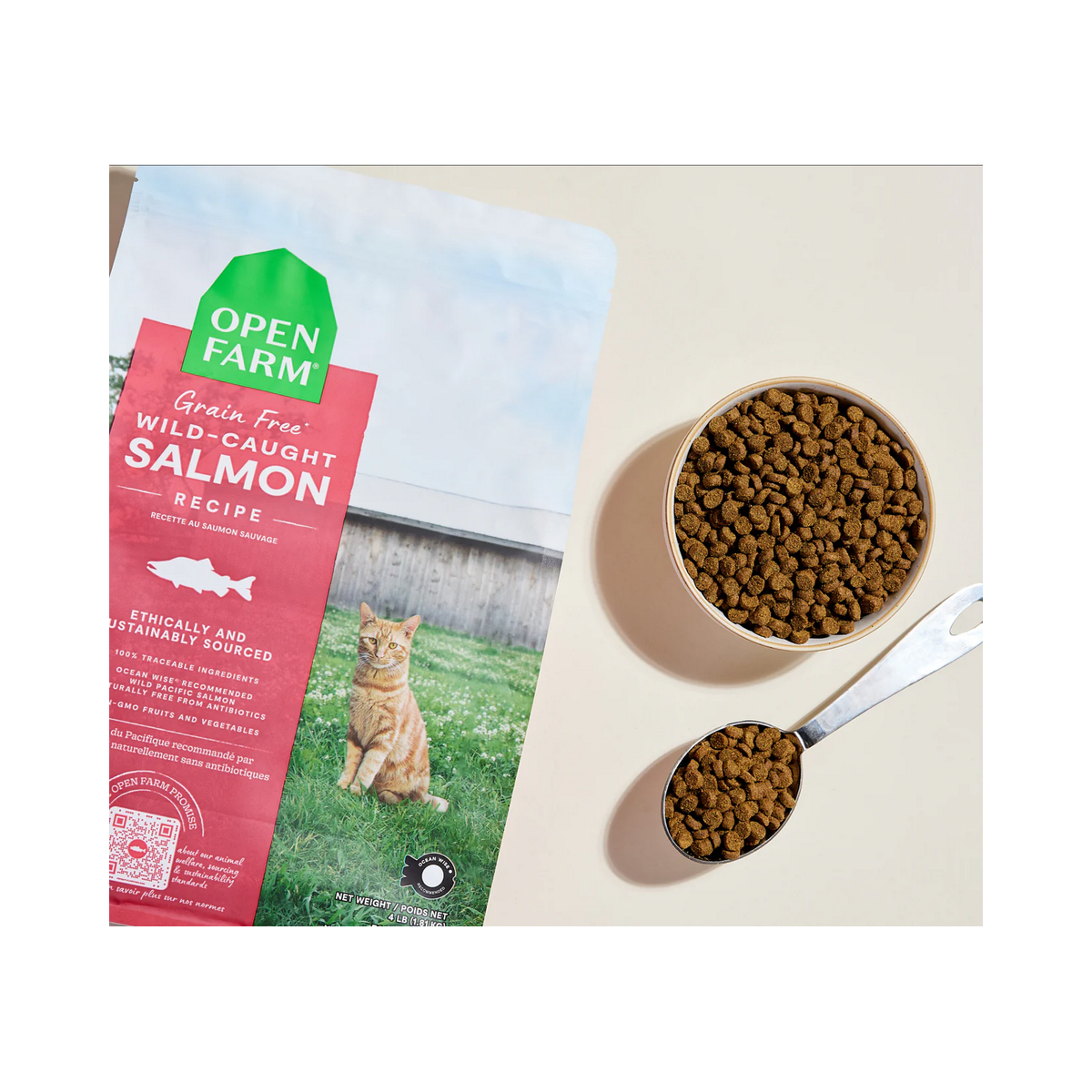 Open Farm | Cat Kibble | Salmon