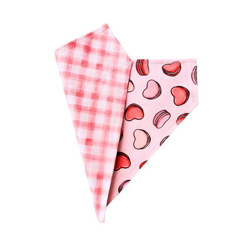 Heart Macarons Reversible Bandana