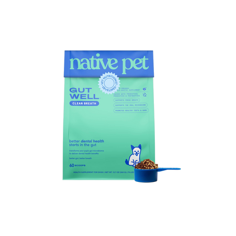 Native Pet | GutWell | Dog Dental Care Supplement