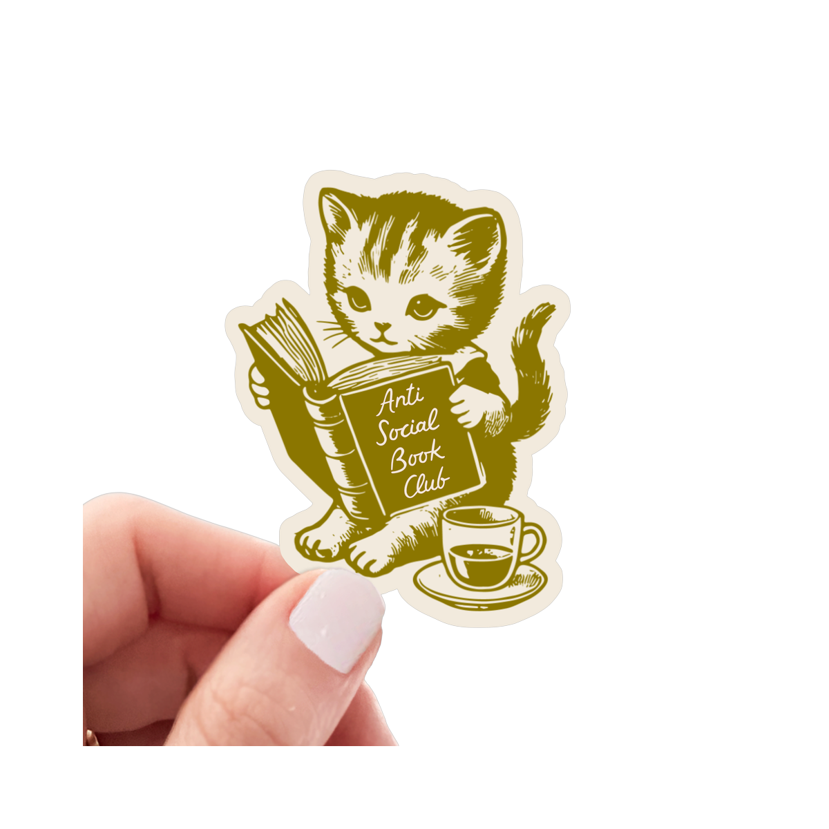 Sticker | Anti Social Book Club