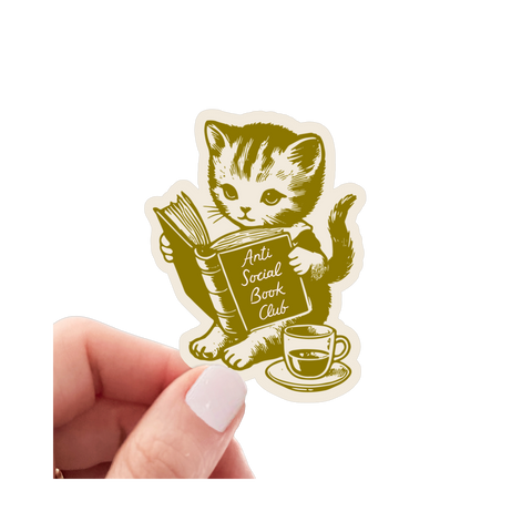 Sticker | Anti Social Book Club