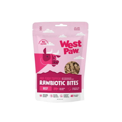 West Paw | Rawbiotic Bites Food Topper | Beef