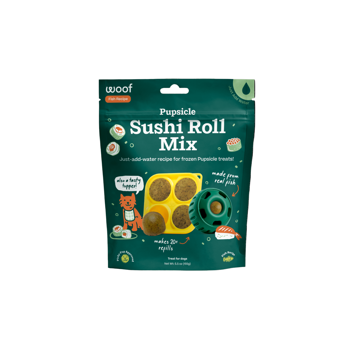 Woof | Treat Mix | Sushi Roll